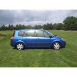 2006 06 plate renault grand scenic sl oasis 7 seat mpv PANORAMIC GLASS ROOF