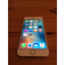 White/gold iPhone 6(Vodafone, free delivery, more phones available)