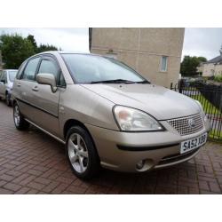 2002 52 Suzuki Liana 1.6 GLX Full Service History 5dr Hatchback Towbar