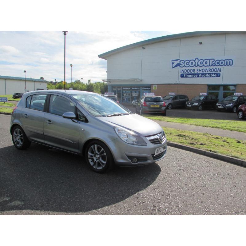 2007 07 VAUXHALL CORSA 1.2 SXI A/C 16V 5D 80 BHP