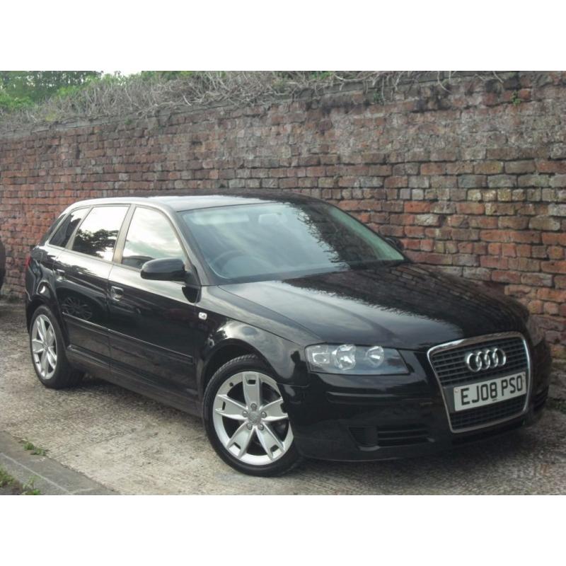 2008 AUDI A3 1.9TDI E !!!2 OWNERS,FSH,77000 MILES!!!