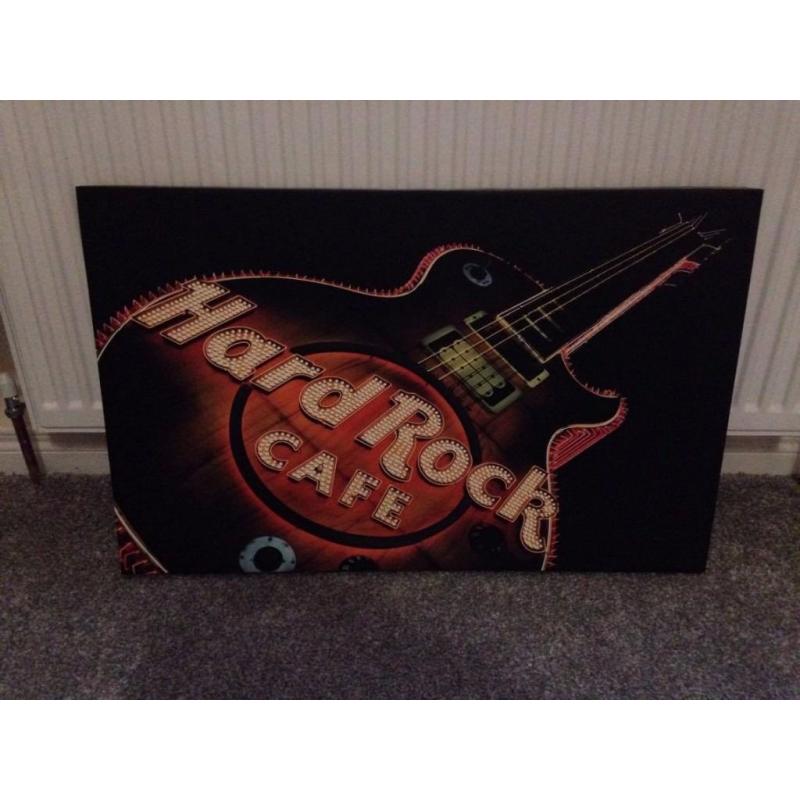 hard rock cafe canvas