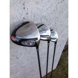 Slazenger K1 F.A.S.T driver,3 wood and hybrid