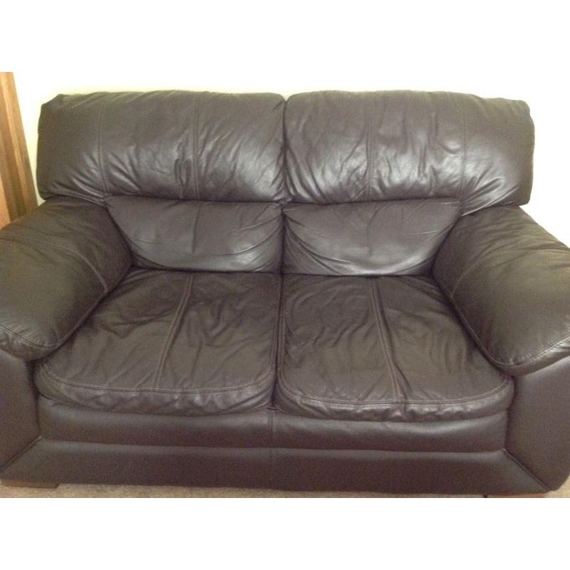 Four Piece Leather Suite