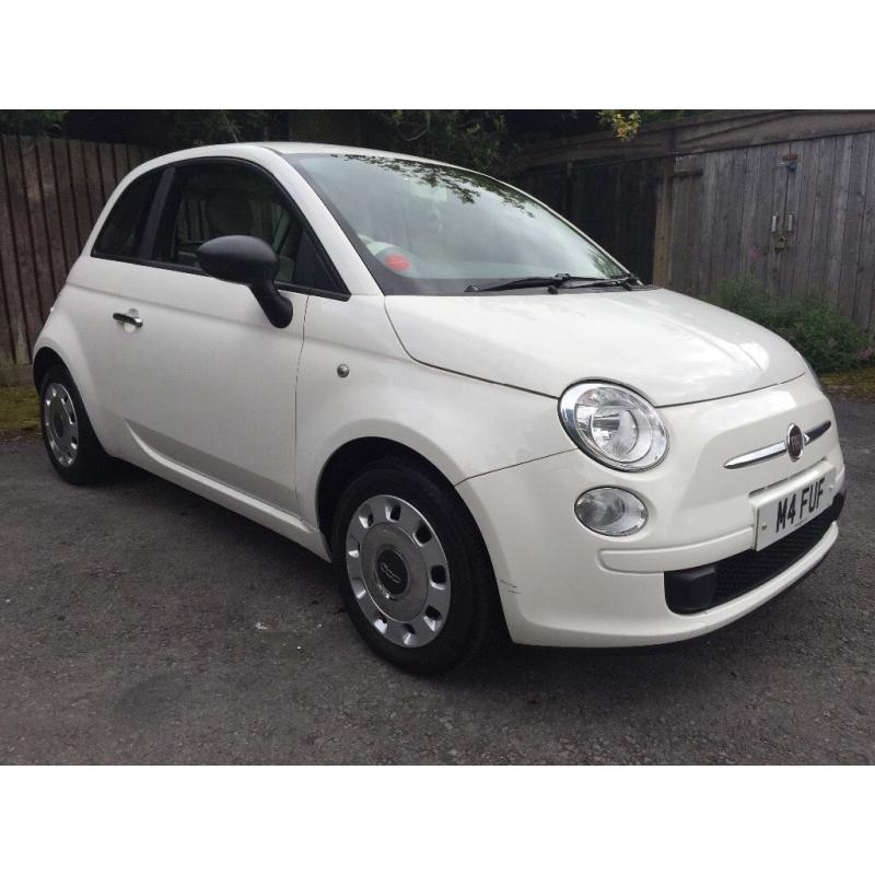 2009 Fiat 500 Pop 1.2 White