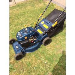 Macalister petrol self propelled lawnmower