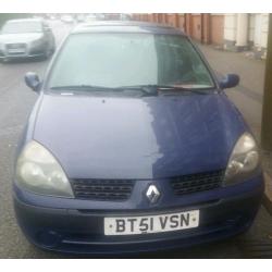 CLIO 1.2 PETROL 3 DOORS 7 MONTHS MOT IDEAL FIRST CAR CHEAP TO RUN READY TO GO...