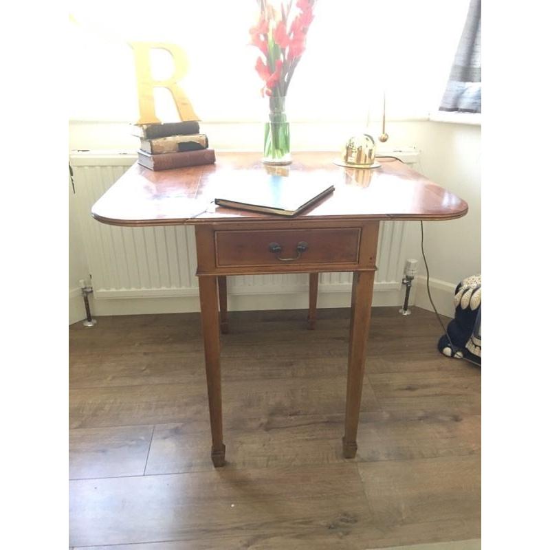 EDWARDIAN DESK SIDE TABLE TABLE FREE DELIVERY