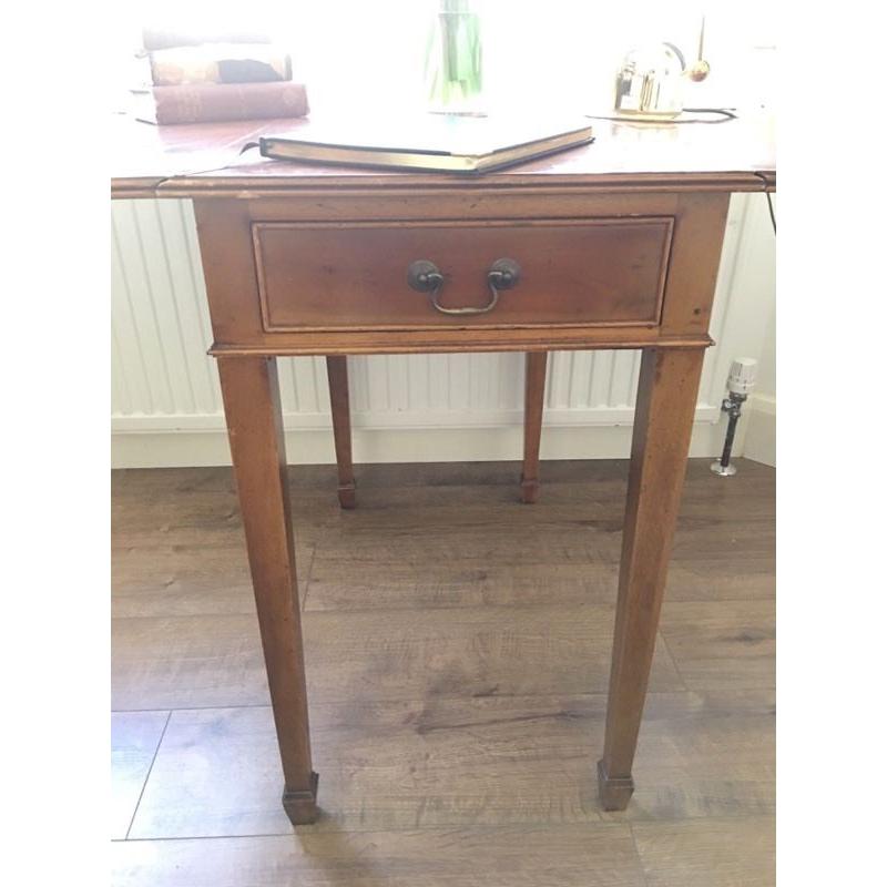 EDWARDIAN DESK SIDE TABLE TABLE FREE DELIVERY