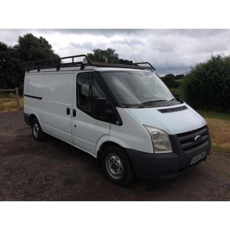 FORD TRANSIT t280 MWB 2.2 TDCI DIESEL 2008 58-REG TWIN SIDE DOORS SERVICE HISTORY DRIVES EXCELLENT