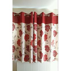 Eyelet Curtains x 2 pairs