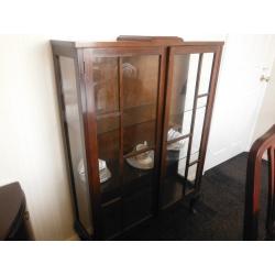 Double Fronted China Cabinet - shabby chic project