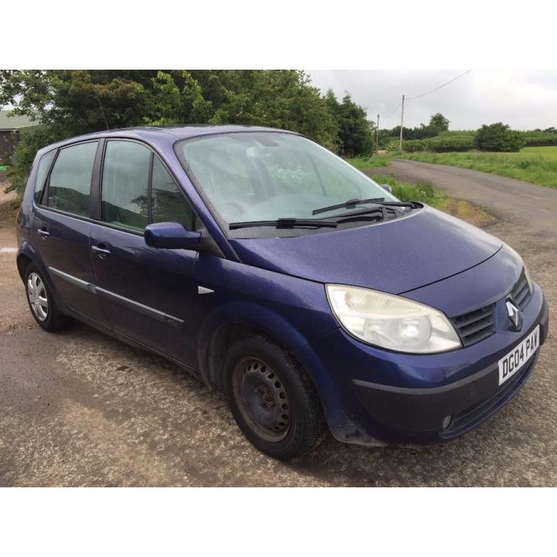 2004 54 RENAULT SCENIC 1.5 DCI MOT 2/2017 PART EX WELCOME DELIVERY ANYWHERE IN UK