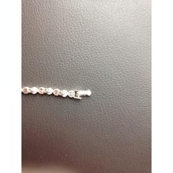 Genuine Swarovski tennis bracelet