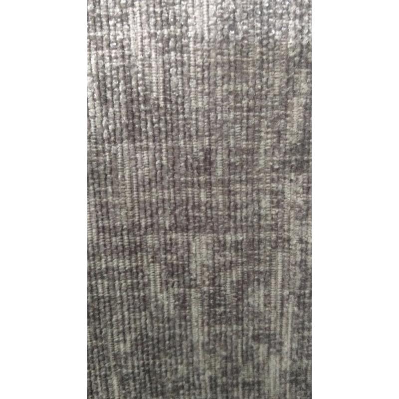 Brand new, unused - Quality grey/silver chenille fabric head board for king/super king size bed