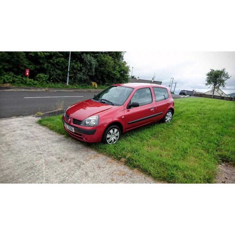 2006 renault clio, full year mot