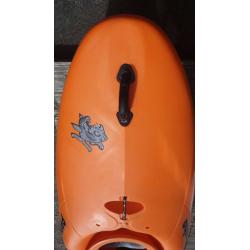 PYRANHA H3 255 Kayak with equipment