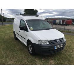 2006 VOLKSWAGEN CADDY C20 1.9 SDI-REAR SEATS-OCTOBER MOT TEST-FIRST TIME BUT SLOW STARTER