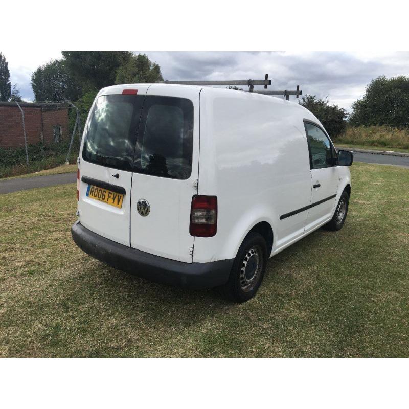 2006 VOLKSWAGEN CADDY C20 1.9 SDI-REAR SEATS-OCTOBER MOT TEST-FIRST TIME BUT SLOW STARTER