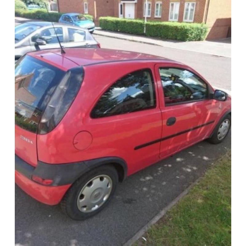 2001/2 Vauxhall corsa 99k miles