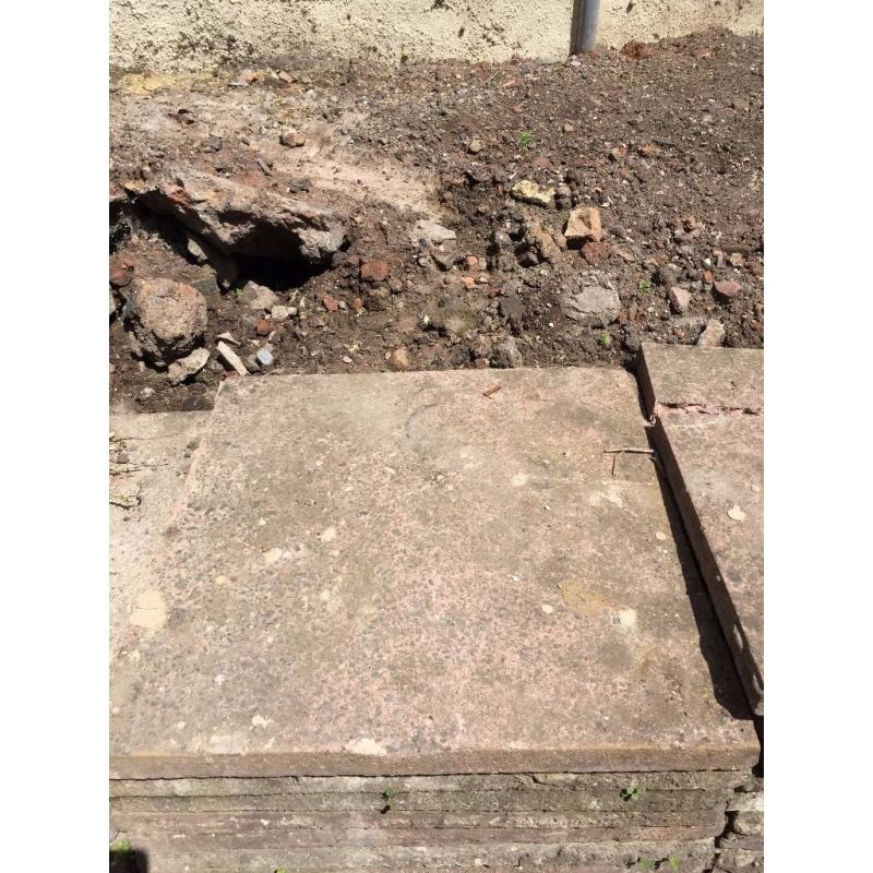 10 paving slabs for sale £2 a slab or £10 for the lot