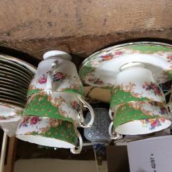 vintage paragon rockingham tea set. bargain!