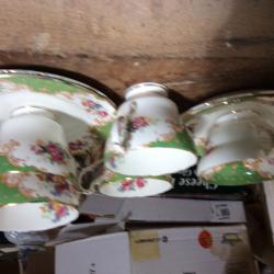 vintage paragon rockingham tea set. bargain!