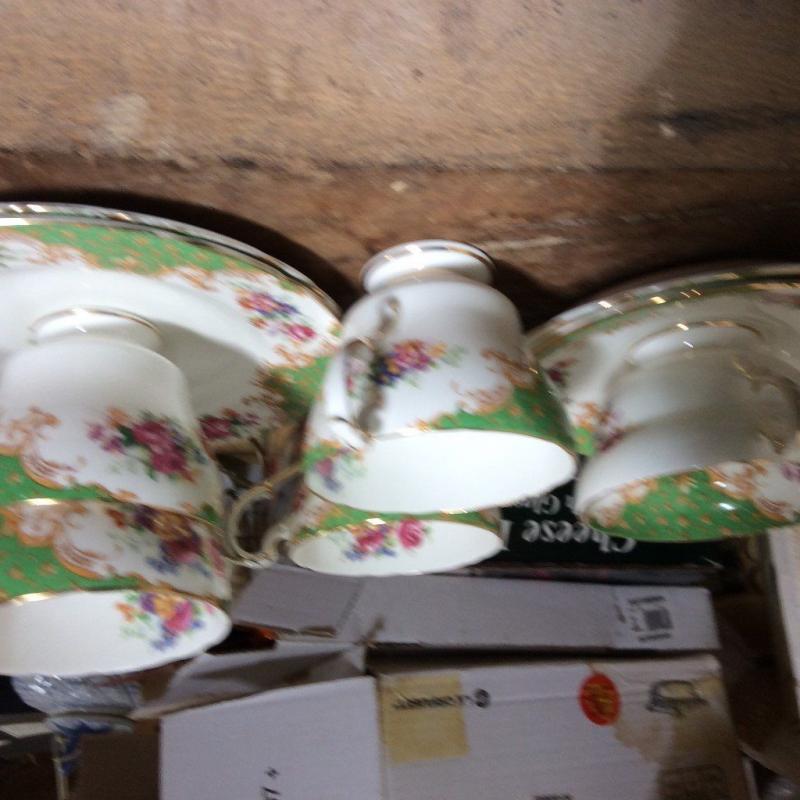 vintage paragon rockingham tea set. bargain!