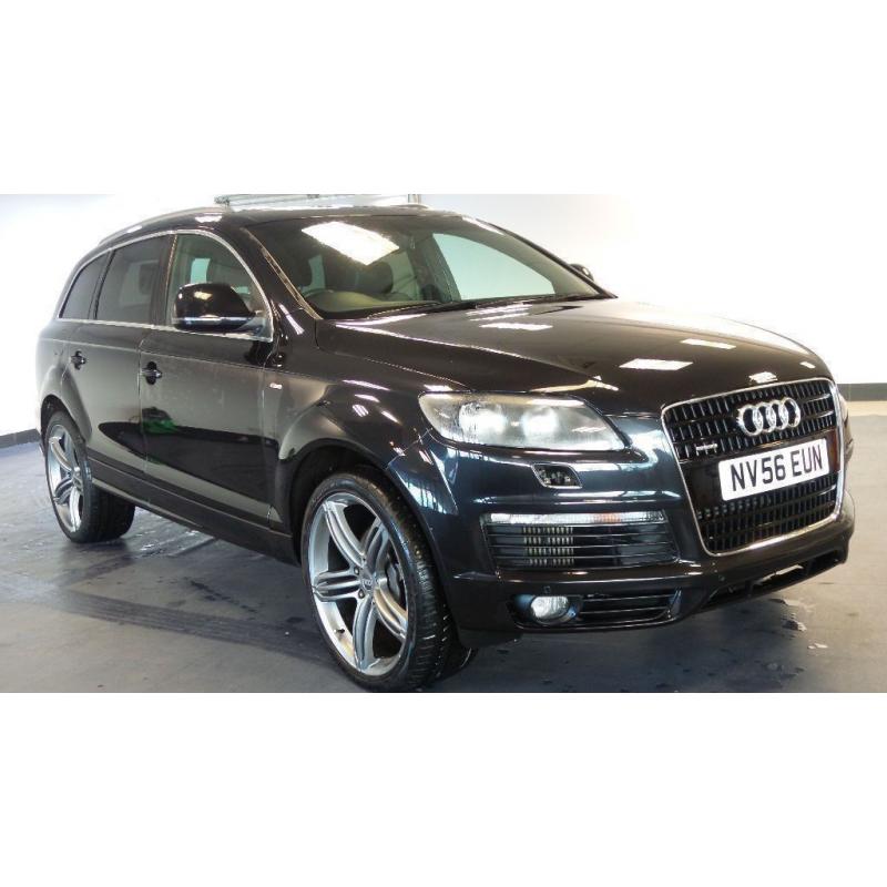 2006 56 AUDI Q7 3.0 TDI QUATTRO S LINE 5D AUTO 234 BHP DIESEL *2 YEARS WARRANTY*FINANCE AVAILABL