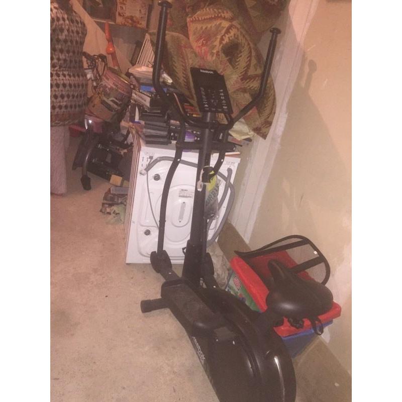 Reebok cross trainer and bike fully working