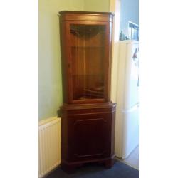 Lockable Corner Cabinet For Sale - Must Go!