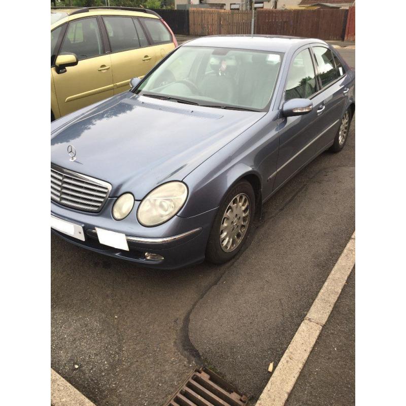 MERCEDES E CLASS E220 CDI 4 DOOR SALOON (Not BMW, Volkswagon, Ford, Audi)