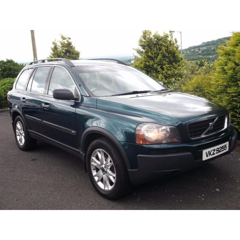 VOLVO XC90 DIESEL AUTO 7 SEATER FULL LEATHER NOT BMW X5 MERCEDES ML Q7 V70 SHARAN 4X4 V50 530D 730D