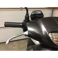 Low Mileage 2012 Direct Bikes 49cc Moped with Helmet/Gloves