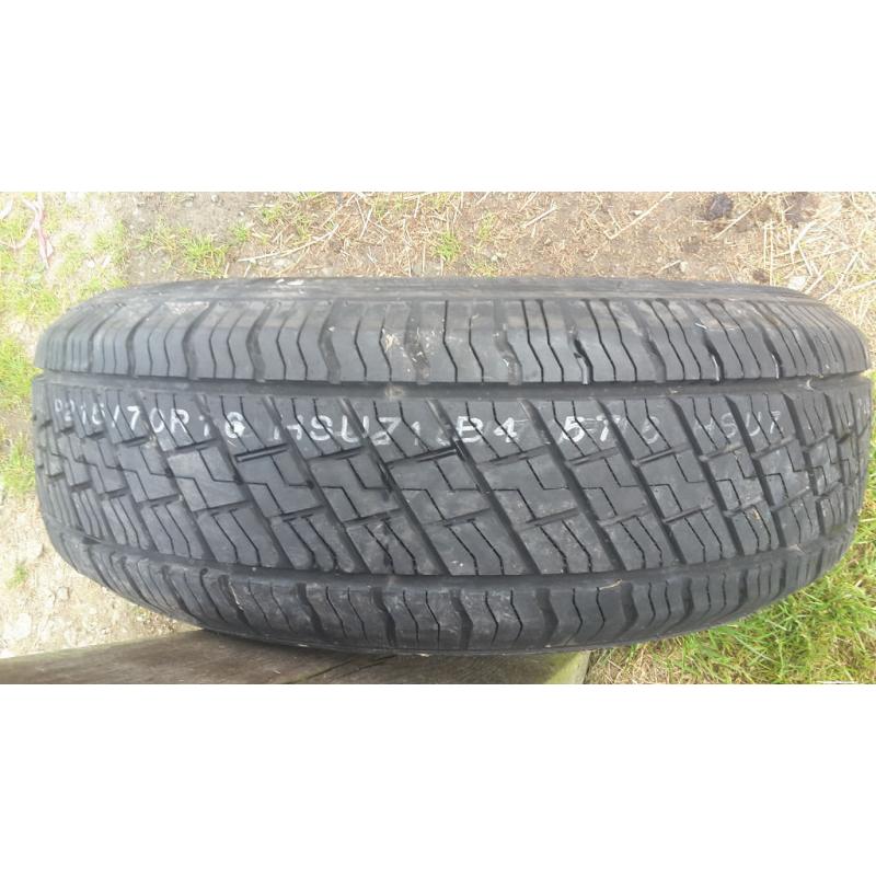 New Goodride SU307 215/70/R16 100H tyre & Wheel