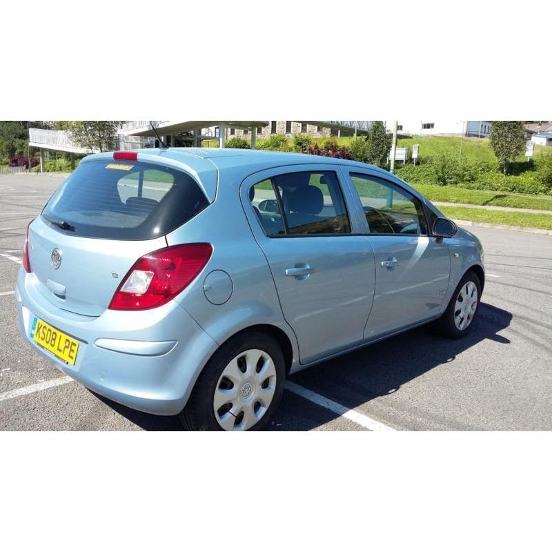 VAUXHALL CORSA 1.2 5 DOOR CLUB 85,000 MILES MOT JUNE 2015