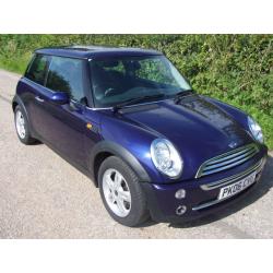 2006 06 Plate Mini 1.6 ( Pepper ) Cooper In Black Eye Purple , New Arrival