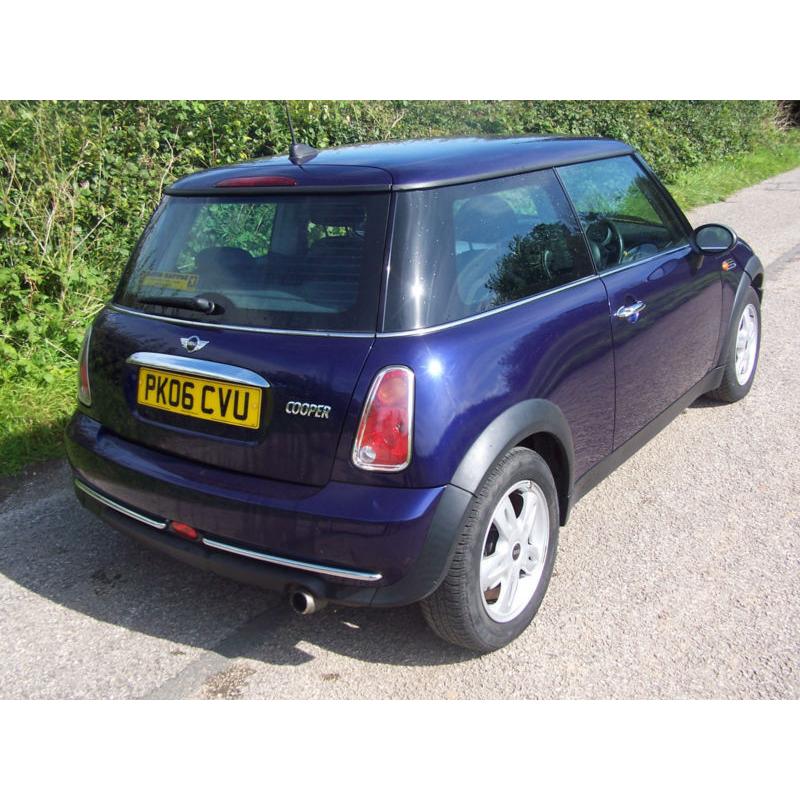 2006 06 Plate Mini 1.6 ( Pepper ) Cooper In Black Eye Purple , New Arrival