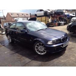 2003 BMW 3 SERIES 318CI SE 2 DOOR COUPE 2.0 PETROL ENGINE - N42B20 BLUE BREAKING SPARES PARTS