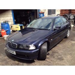 2003 BMW 3 SERIES 318CI SE 2 DOOR COUPE 2.0 PETROL ENGINE - N42B20 BLUE BREAKING SPARES PARTS