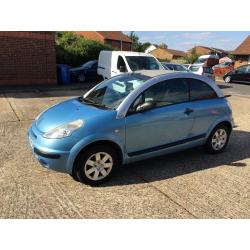 Citroen C3 Pluriel Auto 1.6 Petrol Blue Convertible for Sale