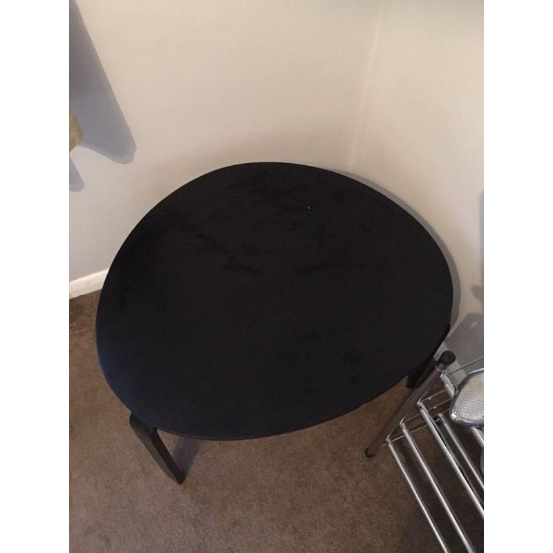 Small black coffee / side table