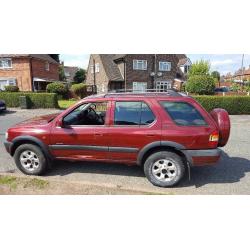 vauxhall frontera 5door lwb 2.2 petrol