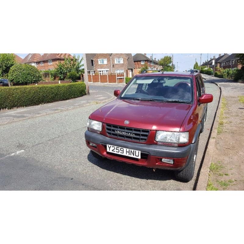 vauxhall frontera 5door lwb 2.2 petrol