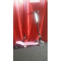 Girls electric scooter