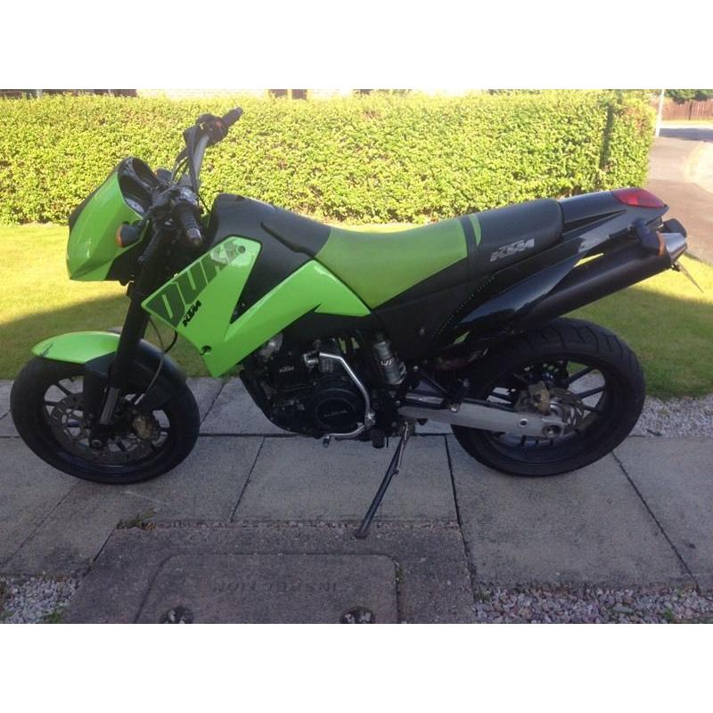 GREEN KTM DUKE 2, LC4, 640