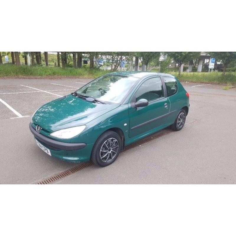 2001 Peugeot 206 1.1 Petrol 11 month MOT Full Service History Good Condition| Cards Accepted|