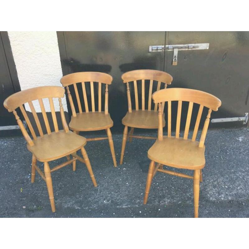 4 Kitchen chairs