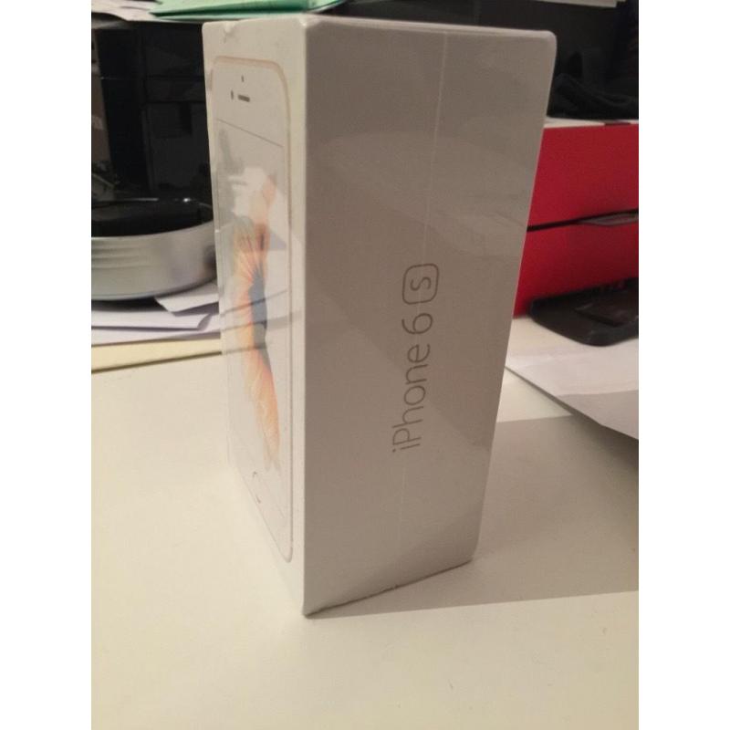 BRAND NEW SEALED - APPLE IPHONE 6S - 64GB - WHITE & GOLD - UNLOCKED - CONTACT US - DELIVERY - QUICK