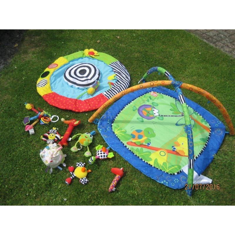 TWO ACTIVITY PLAY MATS FROM ELC